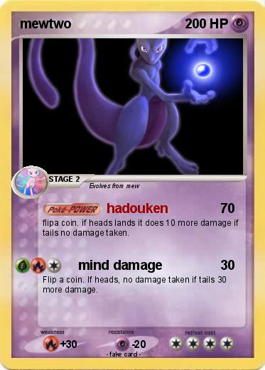 Pokemon mewtwo