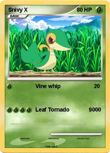 Pokemon Snivy X