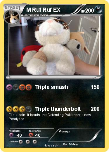 Pokemon M Ruf Ruf EX
