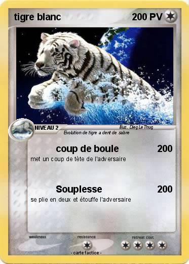 Pokemon tigre blanc