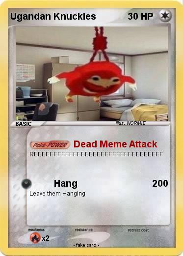 Pokemon Ugandan Knuckles