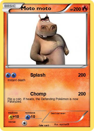 Pokemon Moto moto