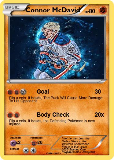 Pokemon Connor McDavid
