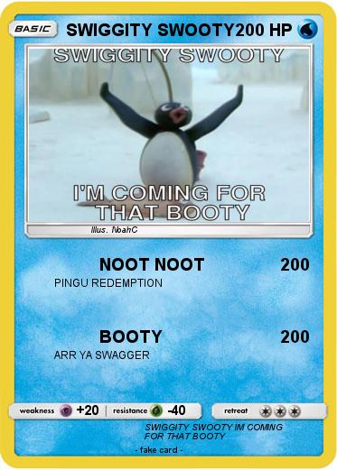 Pokemon SWIGGITY SWOOTY