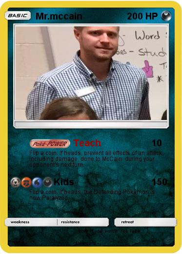 Pokemon Mr.mccain