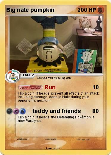 Pokemon Big nate pumpkin