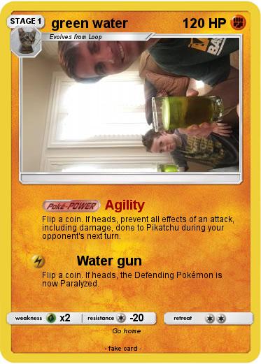 Pokemon green water