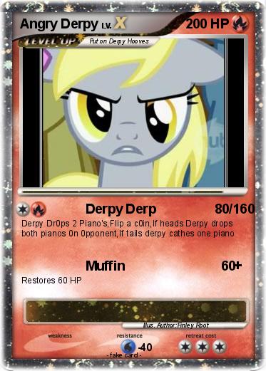 Pokemon Angry Derpy