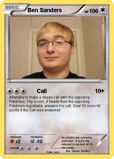 Pokemon Ben Sanders