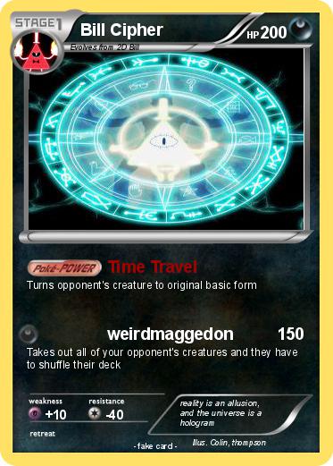 Pokemon Bill Cipher