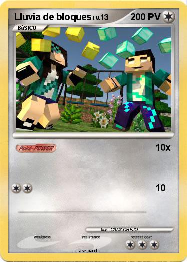 Pokemon Lluvia de bloques