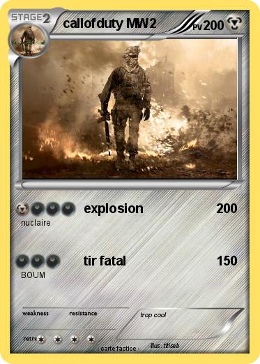 Pokemon callofduty MW2
