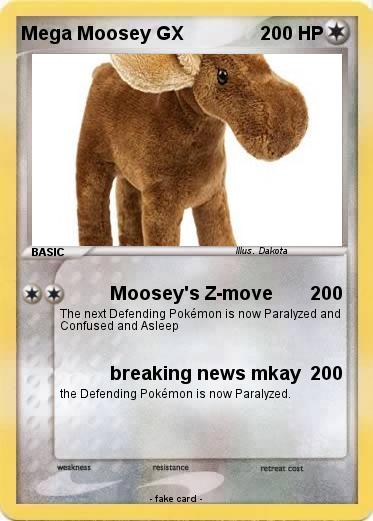 Pokemon Mega Moosey GX