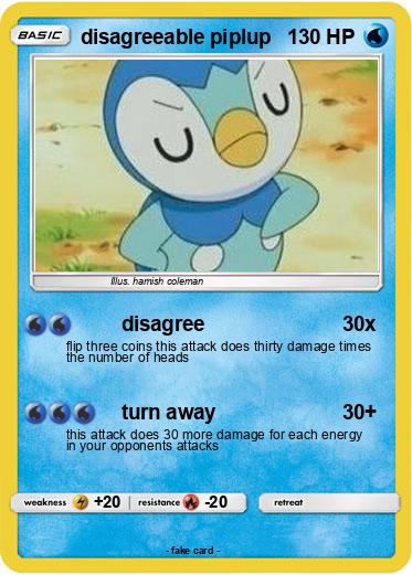 Pokemon disagreeable piplup