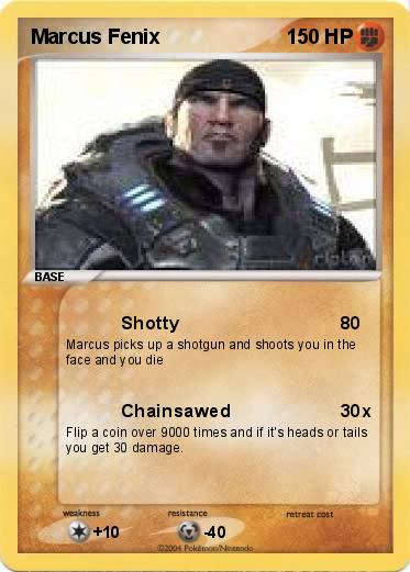 Pokemon Marcus Fenix