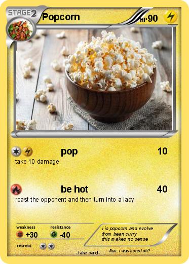 Pokemon Popcorn