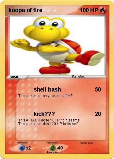 Pokemon koopa of fire
