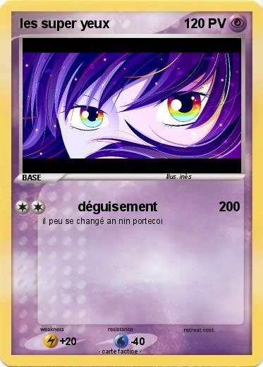 Pokemon les super yeux