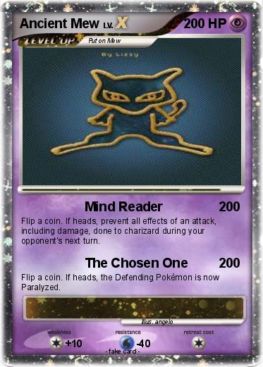 Pokemon Ancient Mew
