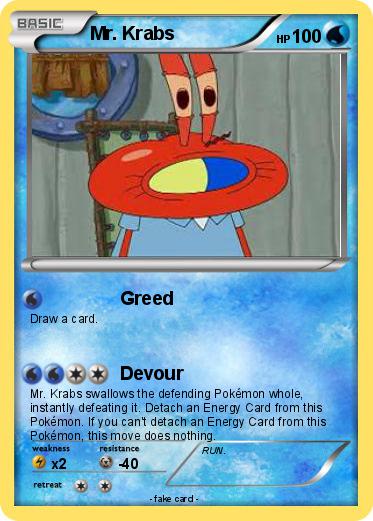 Pokemon Mr. Krabs