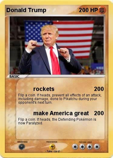 Pokemon Donald Trump
