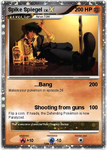 Pokemon Spike Spiegel