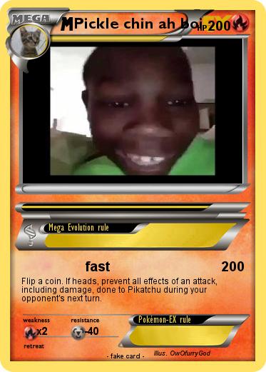 Pokemon Pickle chin ah boi