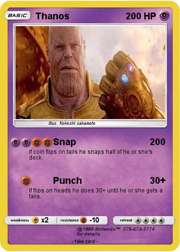 Pokemon Thanos