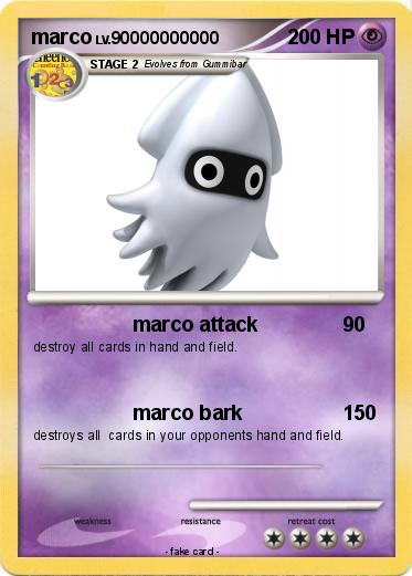 Pokemon marco