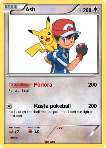 Pokemon Ash