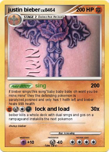 Pokemon justin bieber