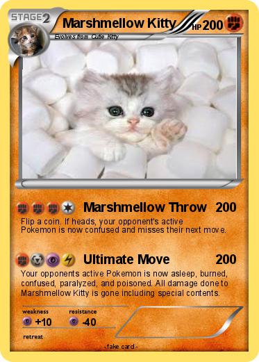 Pokemon Marshmellow Kitty