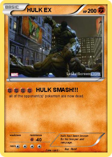 Pokemon HULK EX