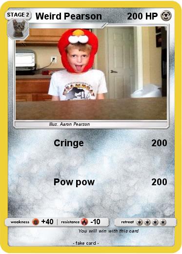 Pokemon Weird Pearson