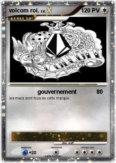 Pokemon volcom roi.