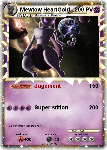 Pokemon Mewtow HeartGold