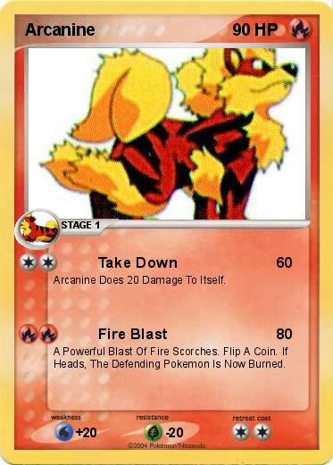 Pokemon Arcanine