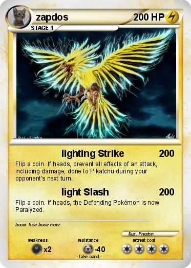 Pokemon zapdos
