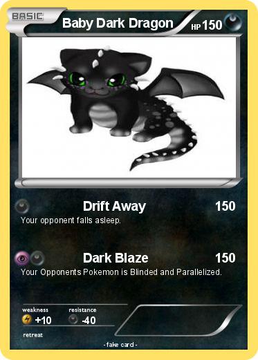 Pokemon Baby Dark Dragon