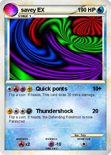 Pokemon savey EX
