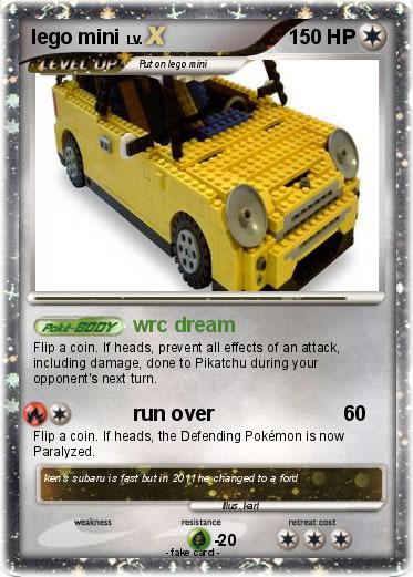Pokemon lego mini