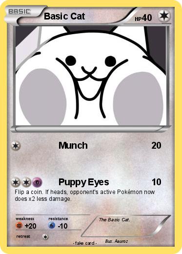 Pokemon Basic Cat