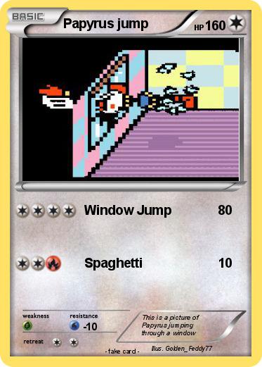 Pokemon Papyrus jump