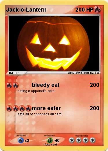 Pokemon Jack-o-Lantern