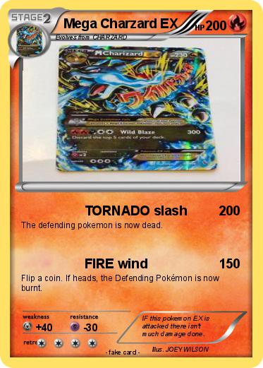 Pokemon Mega Charzard EX