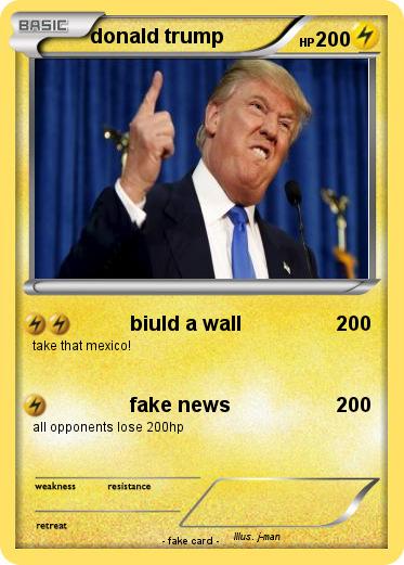 Pokemon donald trump
