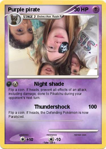 Pokemon Purple pirate