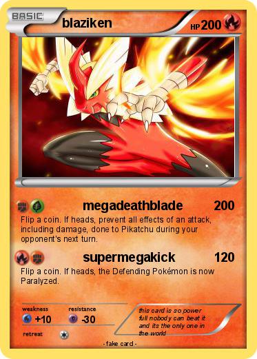 Pokemon blaziken