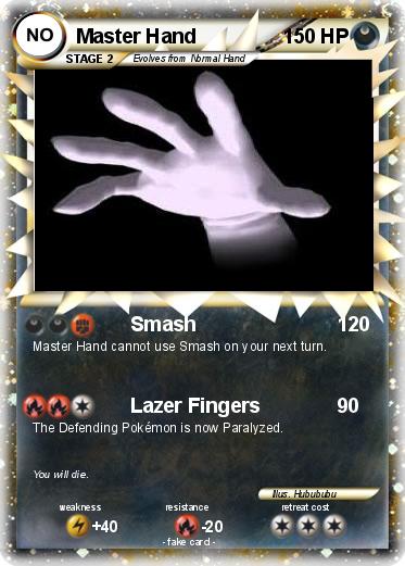 Pokemon Master Hand