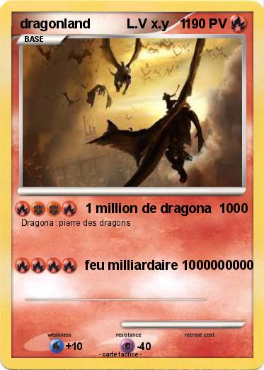 Pokemon dragonland          L.V x.y   1